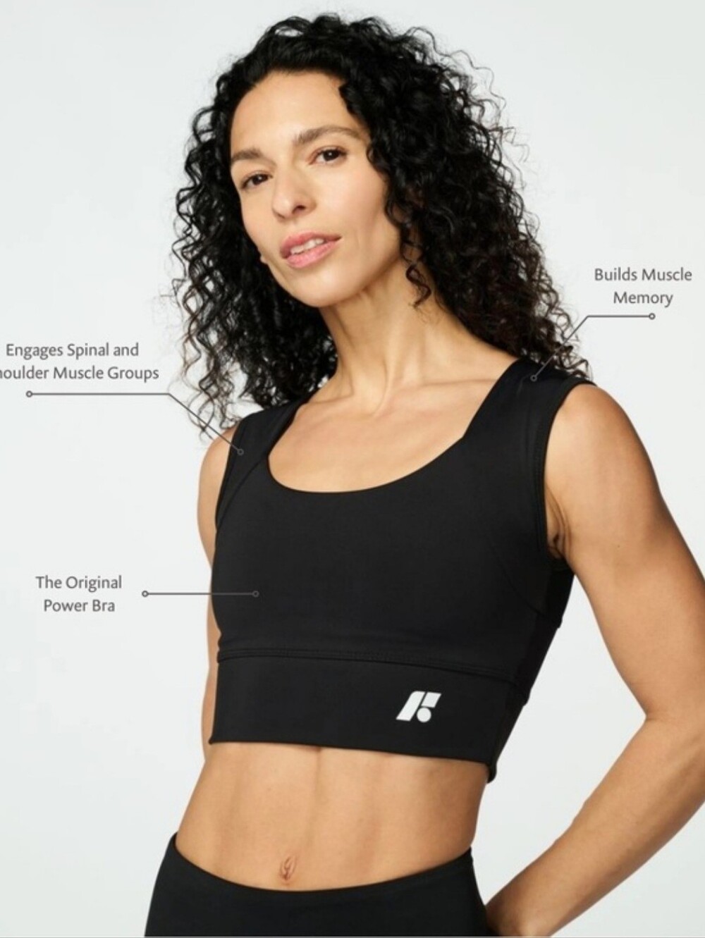 FORME Power Bra Posture Correcting Sport Bra Workout Athletic